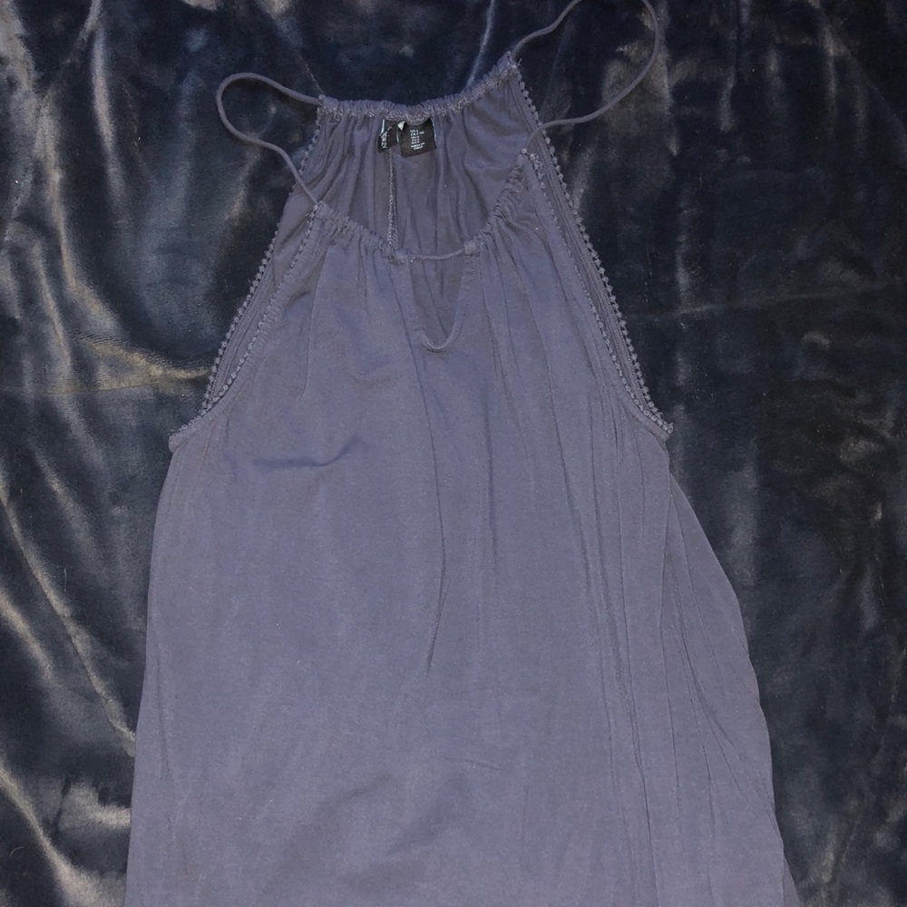 Cynthia Rowley blue tank top